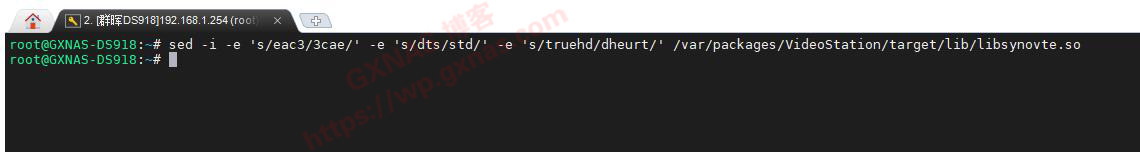 利用第三方解码器FFMPEG让群晖DSM7.X版本的Video Station支持DTS视频编码和EAC3音频编码