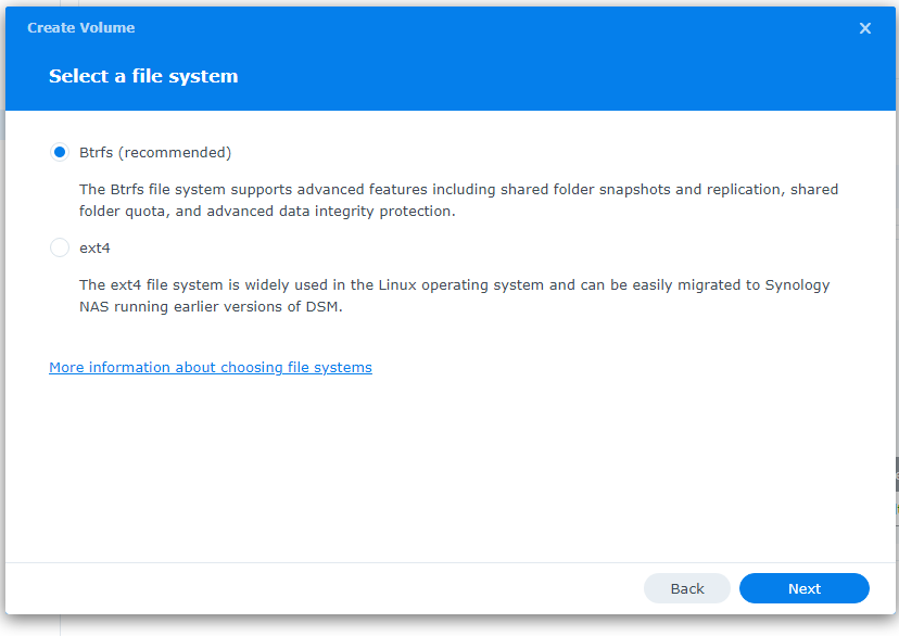 群晖 DSM7.x DS918+ DS920+ DS1821+ DS3622+ M.2 NVME硬盘创建存储插图8 群晖 DSM7.x DS918+ DS920+ DS1821+ DS3622+ M.2 NVME硬盘创建存储插图8
