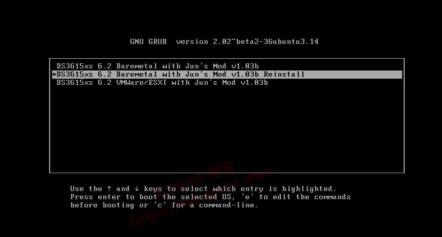 黑群晖升级到最新版本失联后无损降级重装的方法