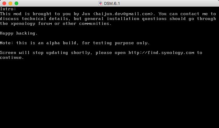 黑群辉DSM 6.X安装教程
